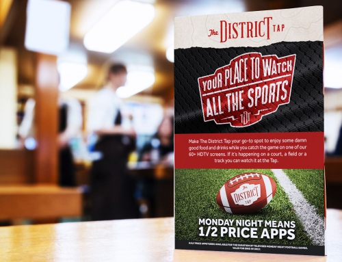 The District Tap – Table Cards